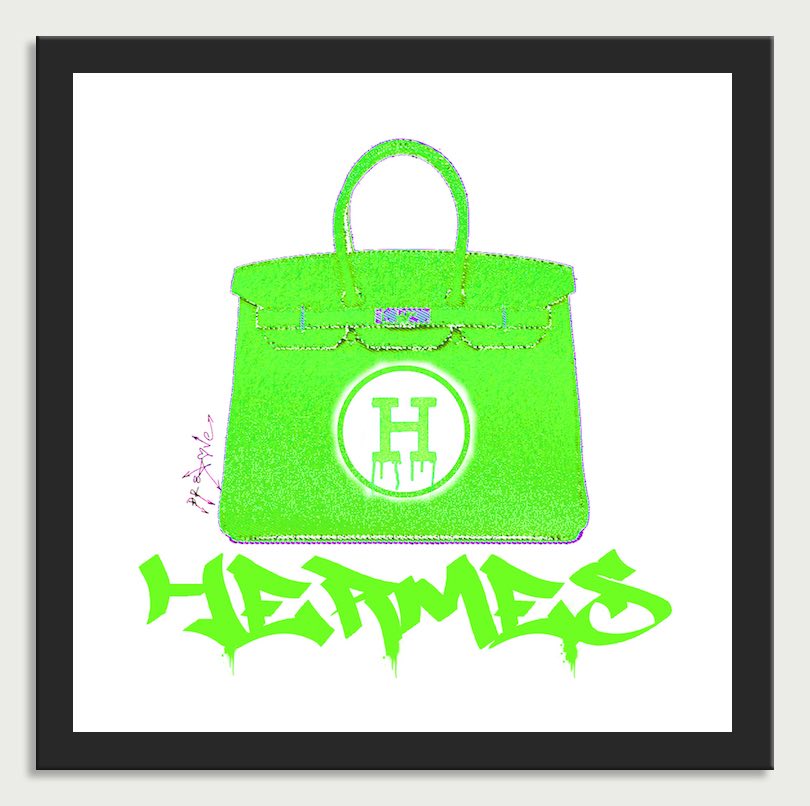 Hermes Color 9 – Giclée printed on Canvas or Paper