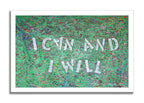 I Can and I will  – Original Abstract Painting on canvas