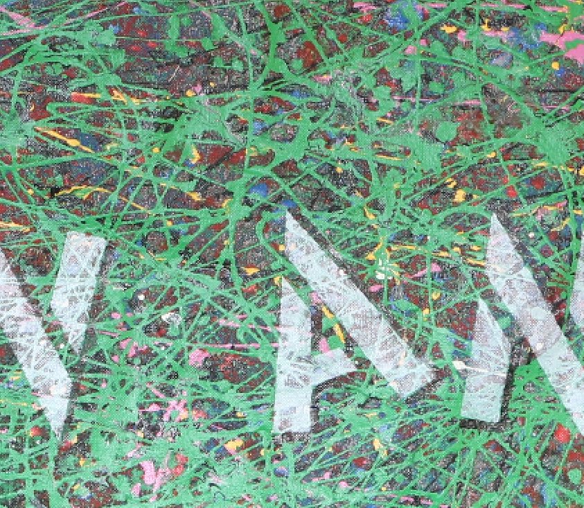 I Can and I will  – Original Abstract Painting on canvas