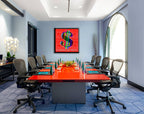 In Money we trust - Red – Giclée printed on Canvas or Paper