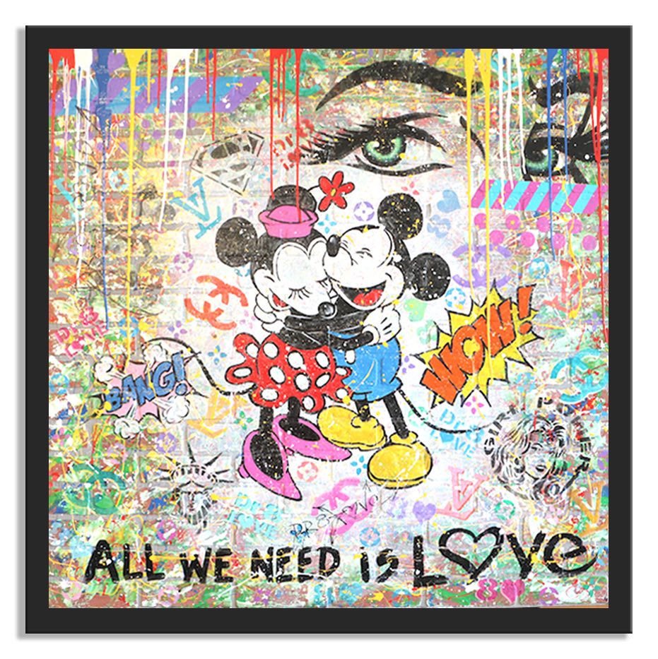 Is Love – Giclée printed on Canvas or Paper
