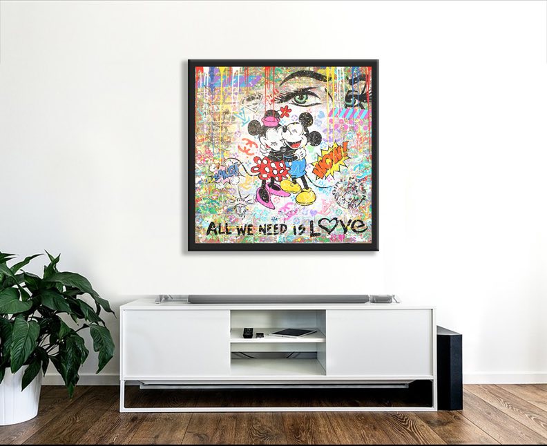 Is Love - Original Painting on Canvas