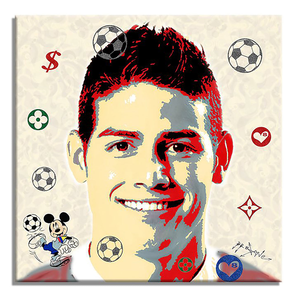 Neymar Jr - Brazil – Giclée printed on Canvas or Paper