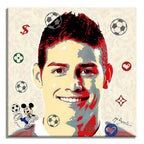 Neymar Jr - Brazil – Giclée printed on Canvas or Paper