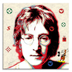John Lennon - Peace – Giclée printed on Canvas or Paper
