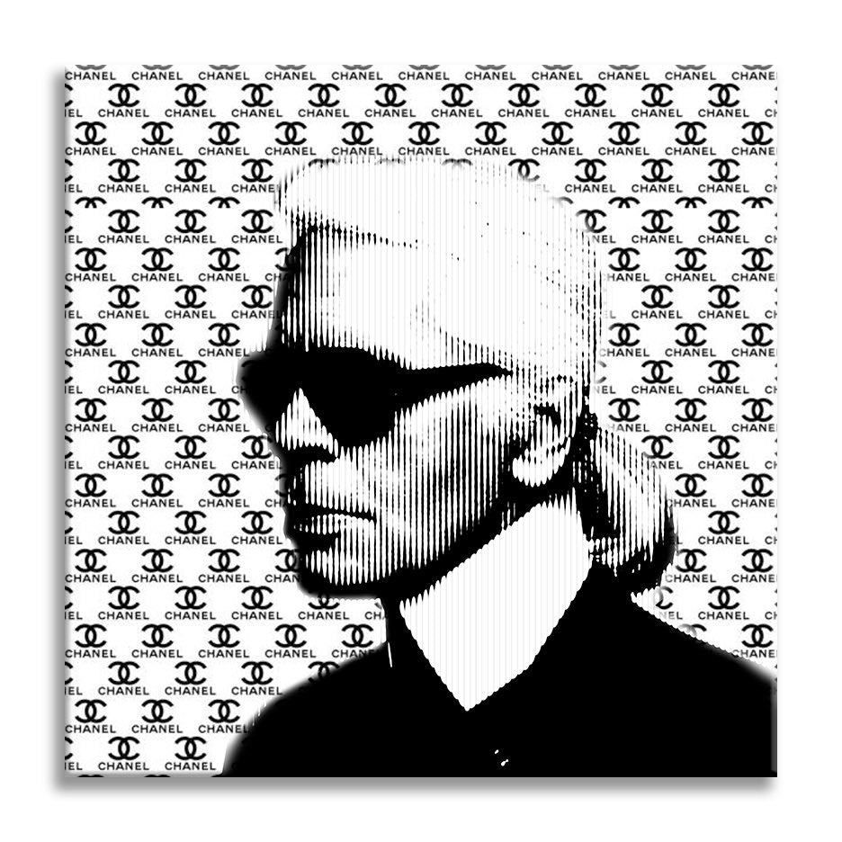 Karl Lagerfeld Chanel – Giclée printed on Canvas or Paper