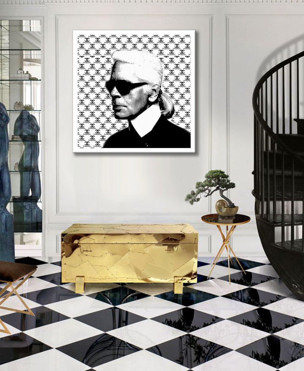 Karl Lagerfeld Chanel – Giclée printed on Canvas or Paper