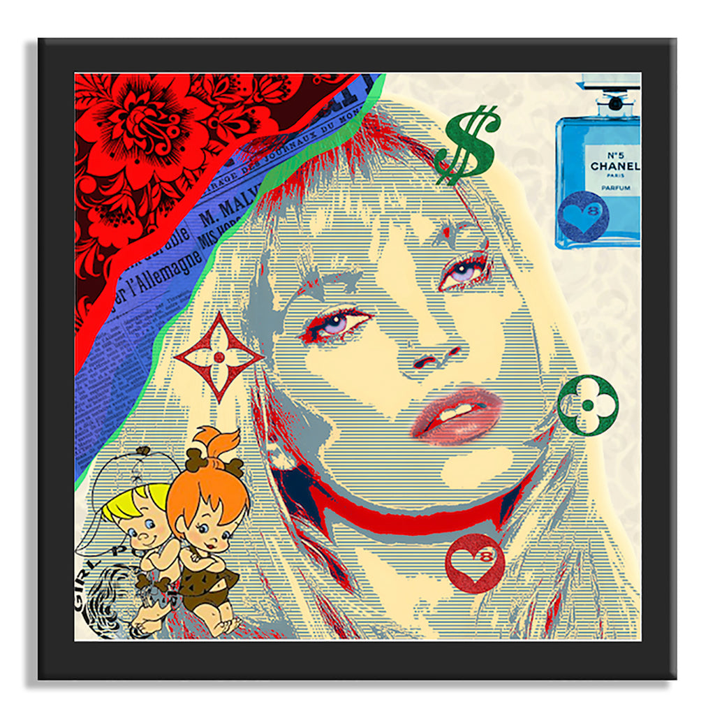 Kate Chanel – Giclée printed on Canvas or Paper