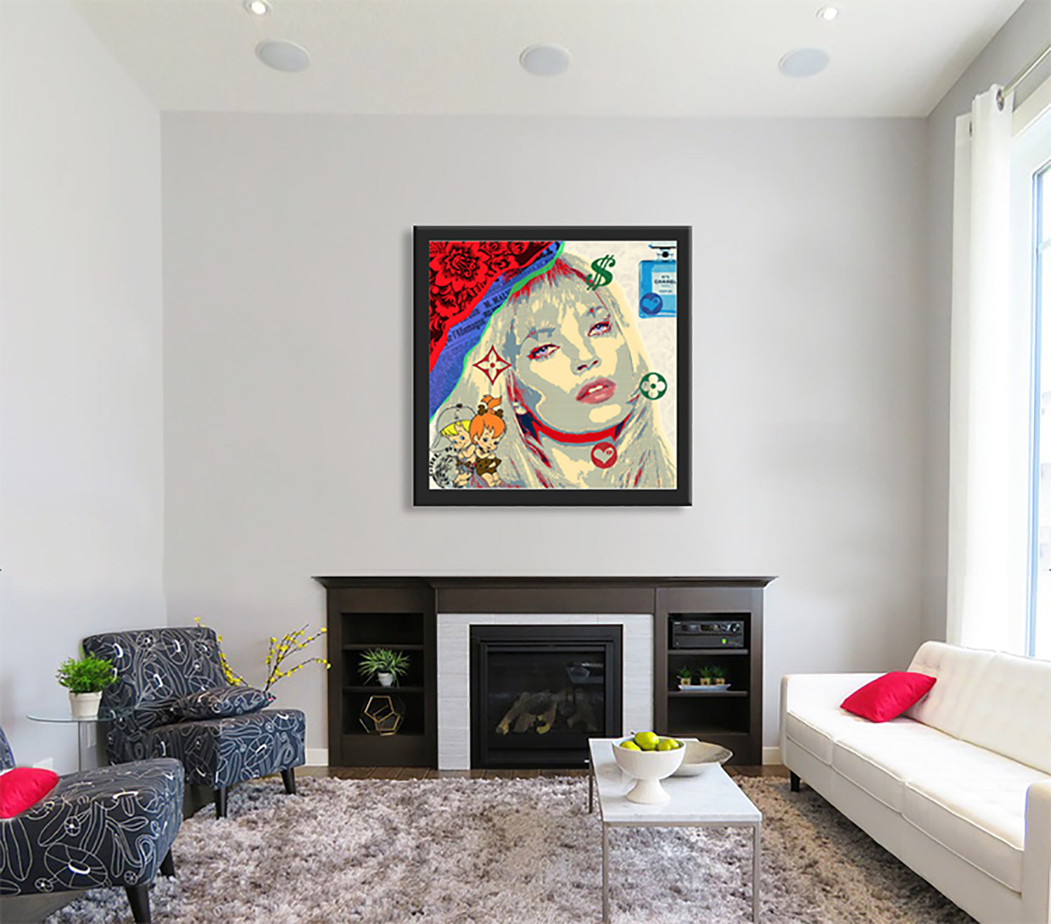 Kate Chanel – Giclée printed on Canvas or Paper