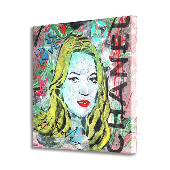 Kate Chanel LV - Original Painting on Canvas