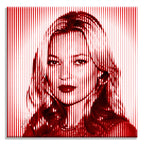 Kate Moss Always 1  – Giclée printed on Canvas or Paper