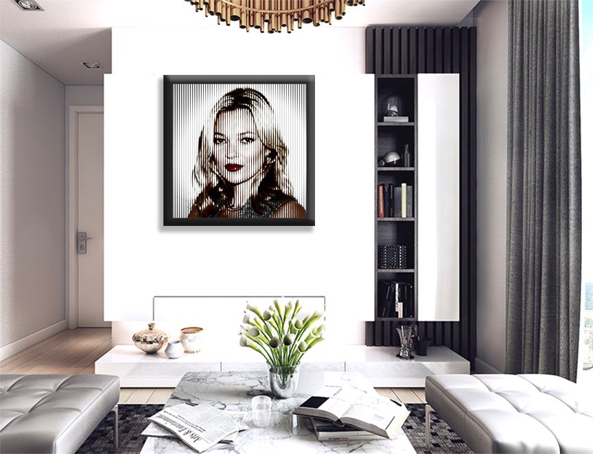 Kate Moss Always 2  – Giclée printed on Canvas or Paper