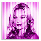 Kate Moss Always 3  – Giclée printed on Canvas or Paper