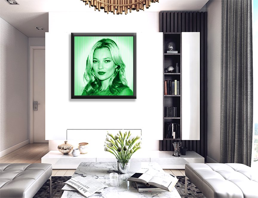 Kate Moss Always 4  – Giclée printed on Canvas or Paper