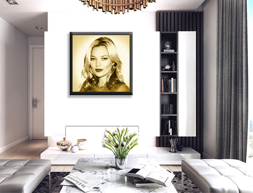 Kate Moss Always 5  – Giclée printed on Canvas or Paper
