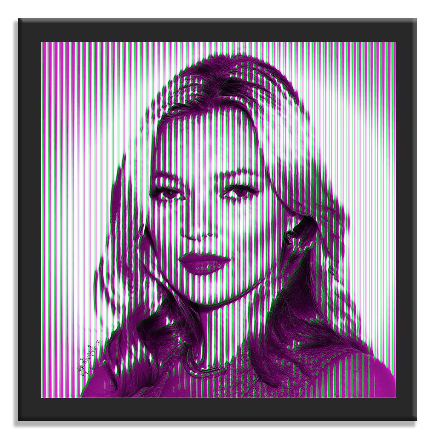 Kate Moss Always 7  – Giclée printed on Canvas or Paper