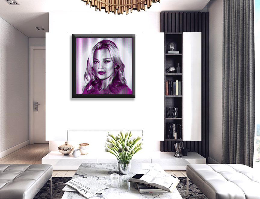 Kate Moss Always 7  – Giclée printed on Canvas or Paper