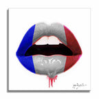 Kiss - France – Giclée printed on Canvas or Paper
