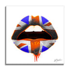 Kiss - UK – Giclée printed on Canvas or Paper