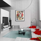 Kylie Minogue A Dream- Original Collage Painting on Paper
