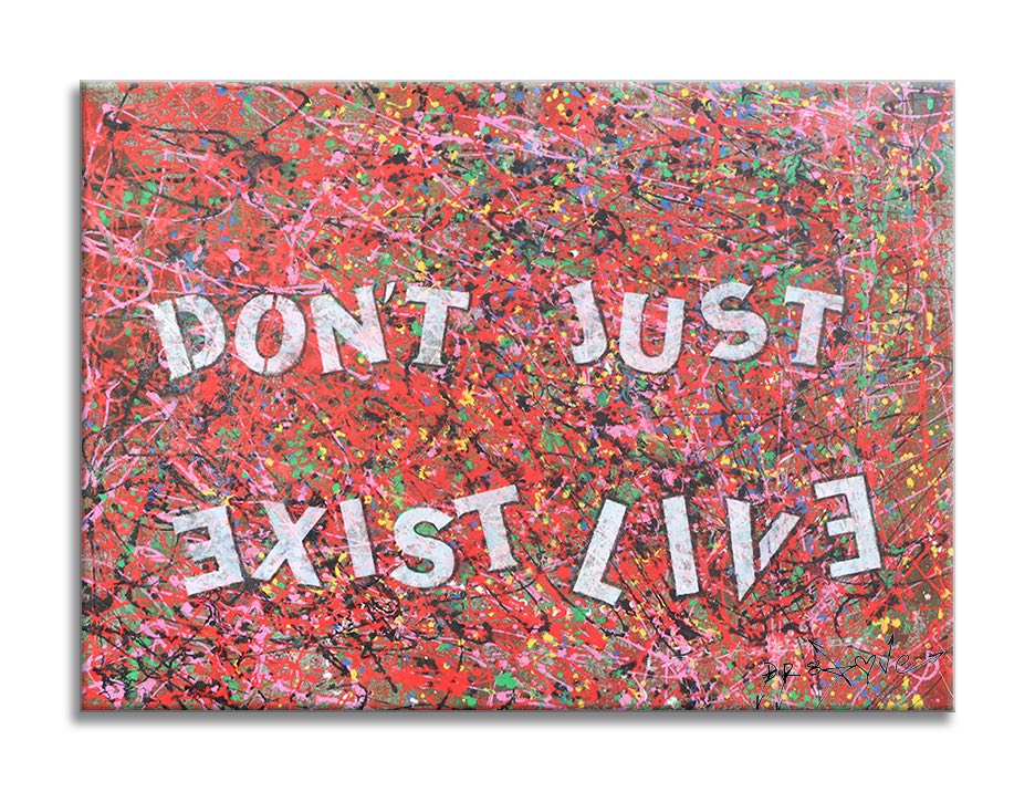 Live  – Original Abstract Painting on canvas