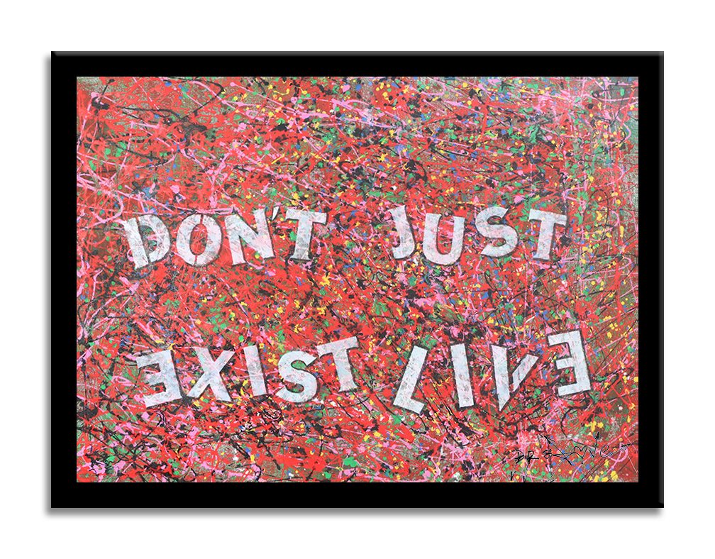 Live  – Original Abstract Painting on canvas