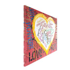 Heart - Girl Power – Original Painting on canvas