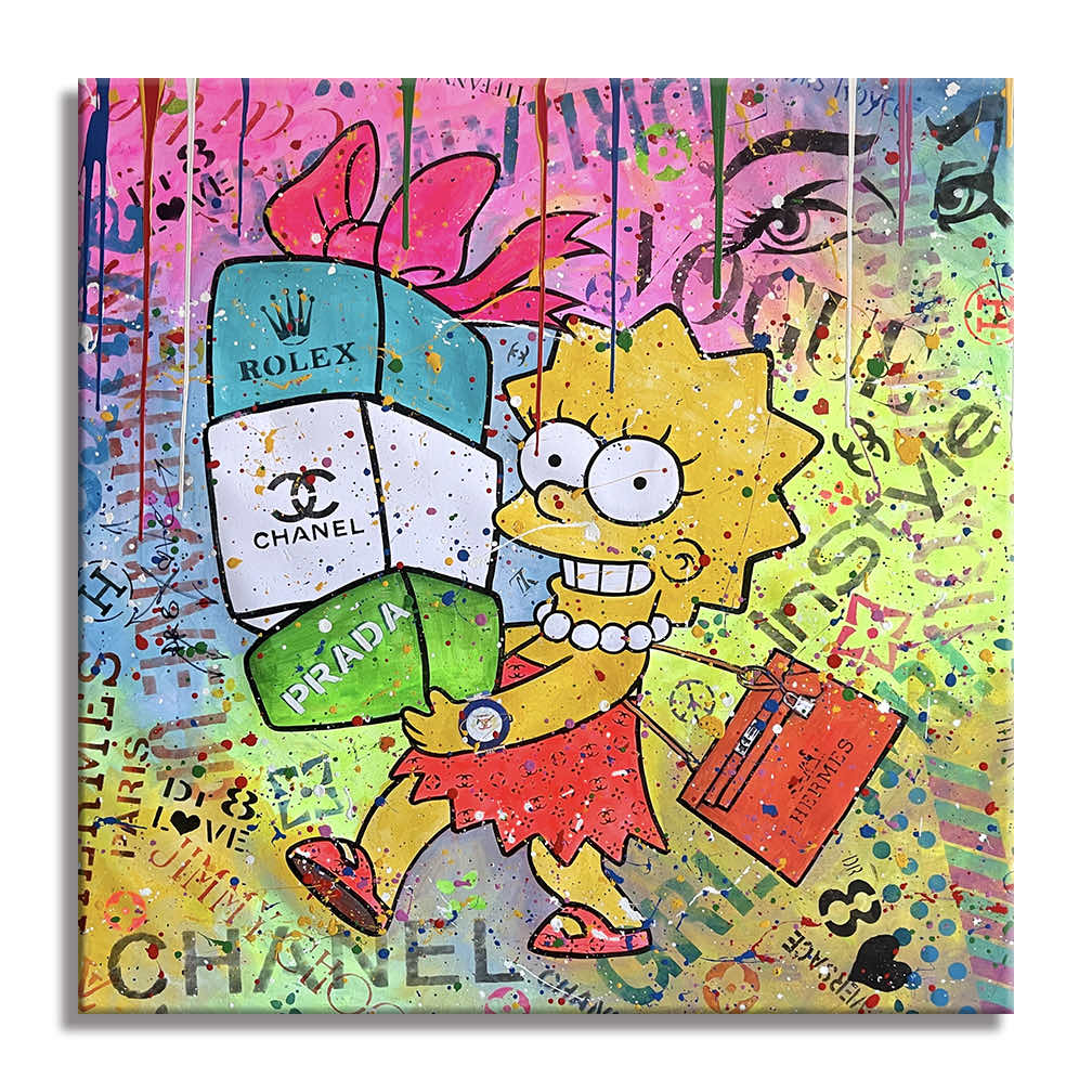 Little Big Gift - Original Painting on Canvas Main image