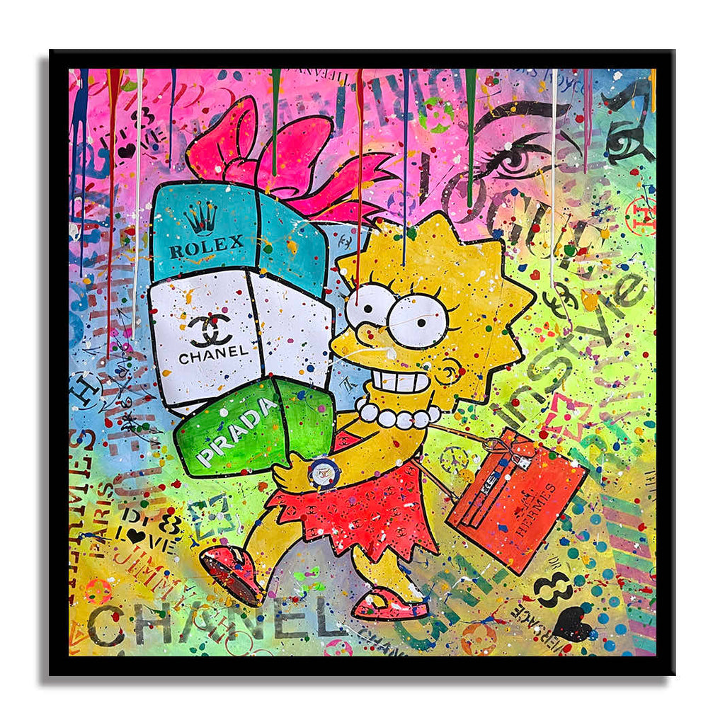 Little Big Gift - Original Painting on Canvas