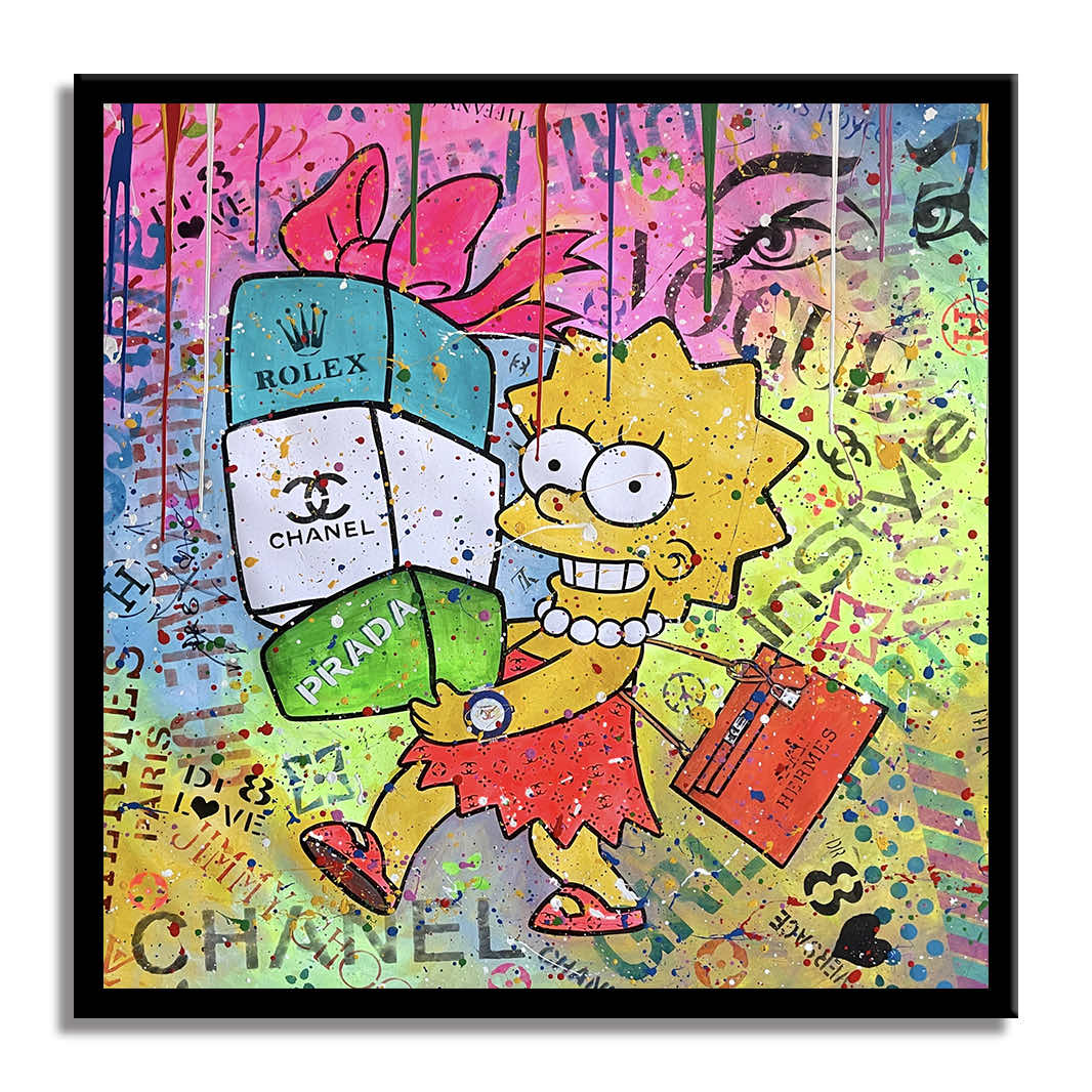 Little Big Gift - Original Painting on Canvas
