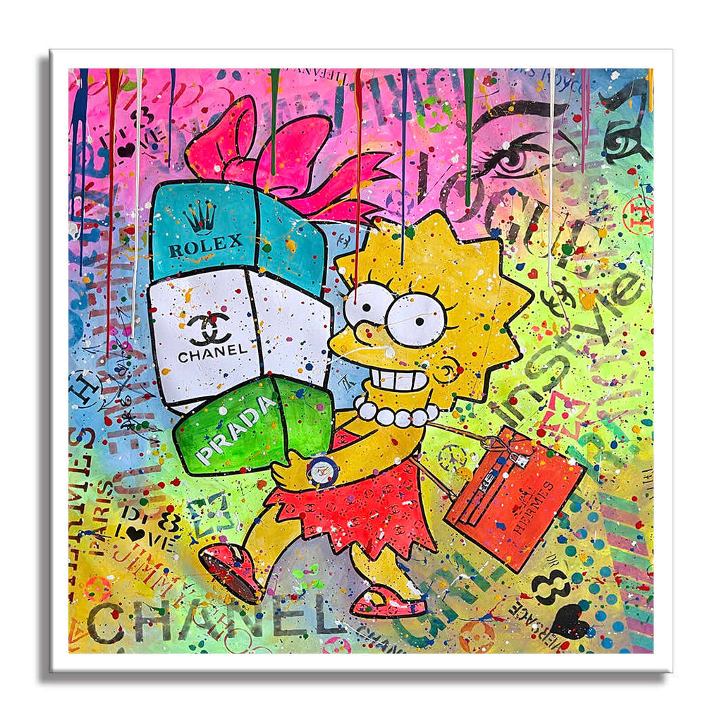 Little Big Gift - Original Painting on Canvas