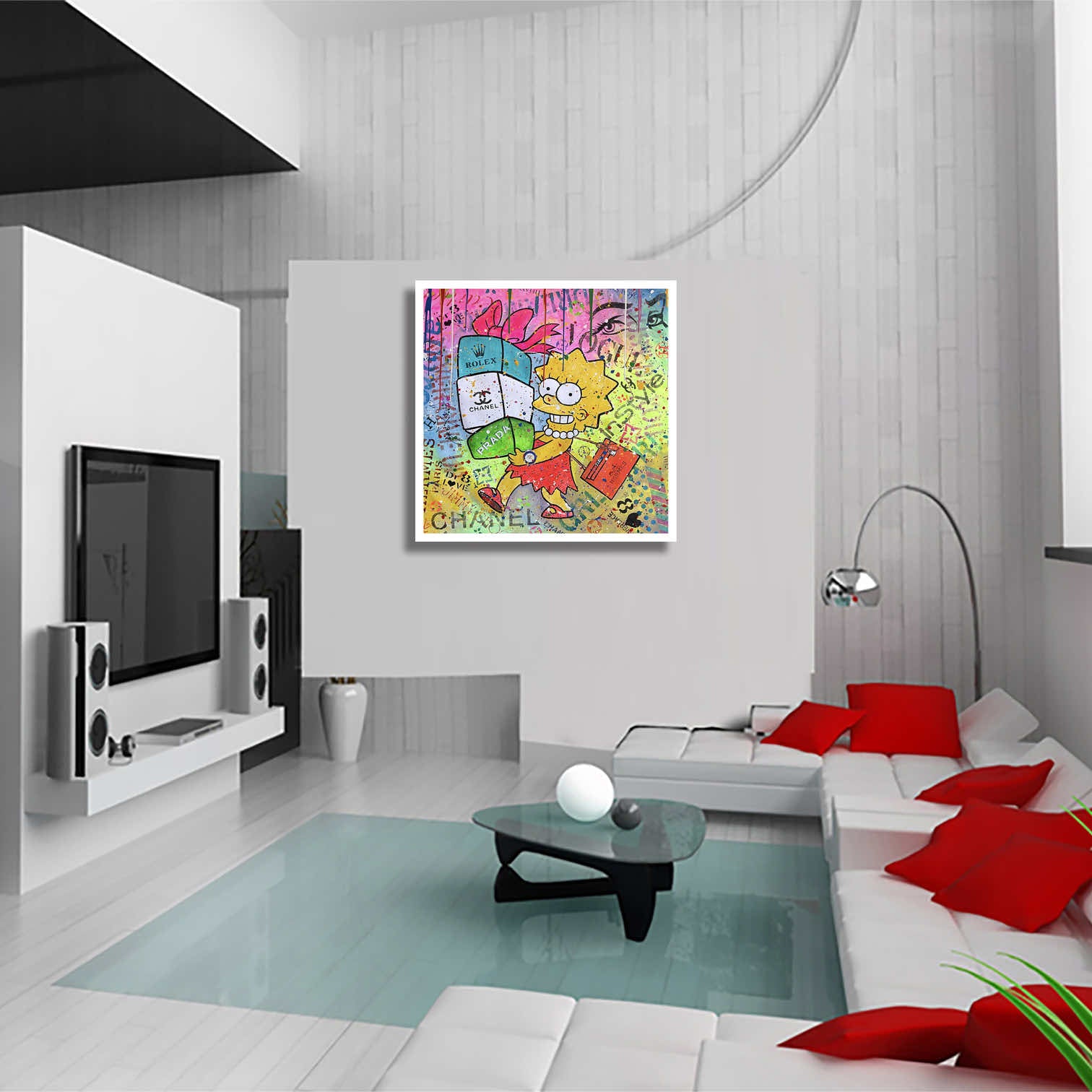 Little Big Gift - Original Painting on Canvas