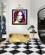 Jennifer Lopez - Love it up! – Giclée printed on Canvas or Paper