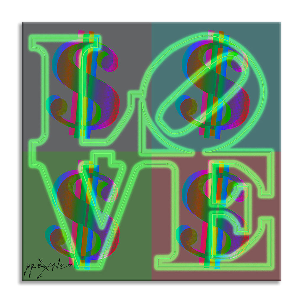 Love Green – Giclée printed on Canvas or Paper