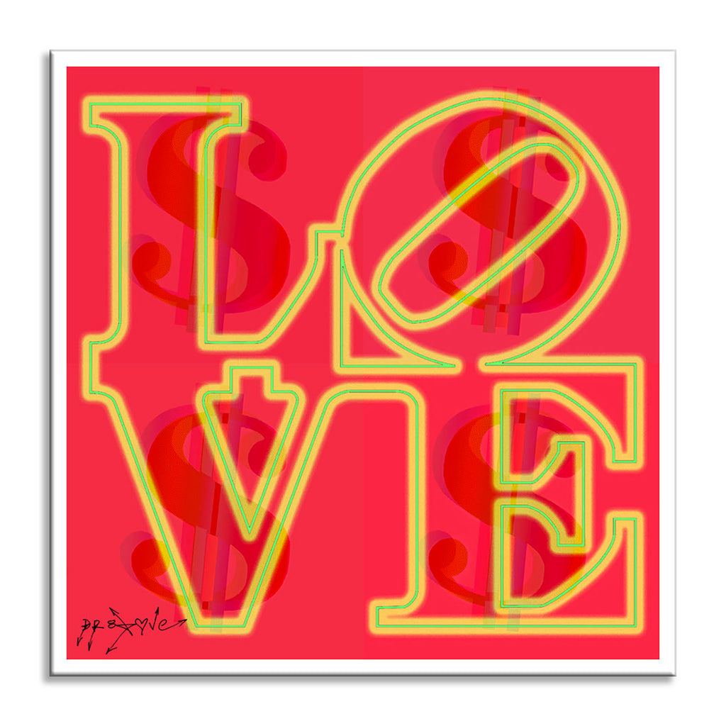 Love Red  – Giclée printed on Canvas or Paper
