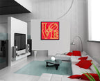 Love Red  – Giclée printed on Canvas or Paper