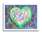 Love You – Original Painting on canvas