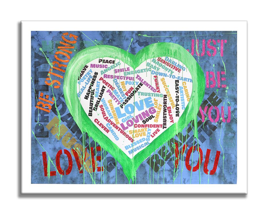Love You – Original Painting on canvas