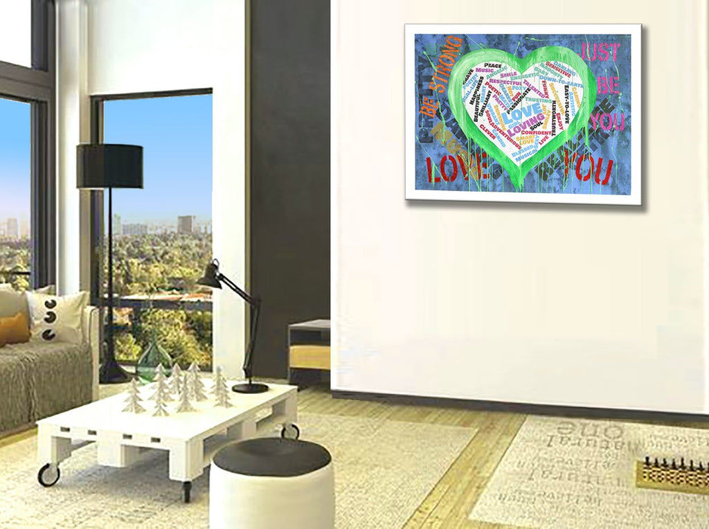 Love You – Original Painting on canvas