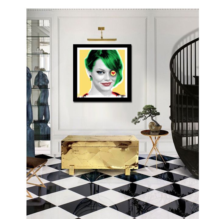 Emma Stone - Magic Bunny – Giclée printed on Canvas or Paper