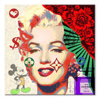 Marilyn Mickey Chanel – Giclée printed on Canvas or Paper