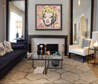 Marilyn 8 Love - Original Painting on Brick Wall Panel