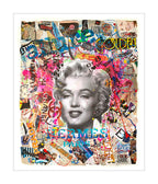 Marilyn Golden - Original Collage Painting on Paper