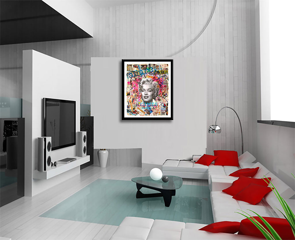 Marilyn Golden - Original Collage Painting on Paper