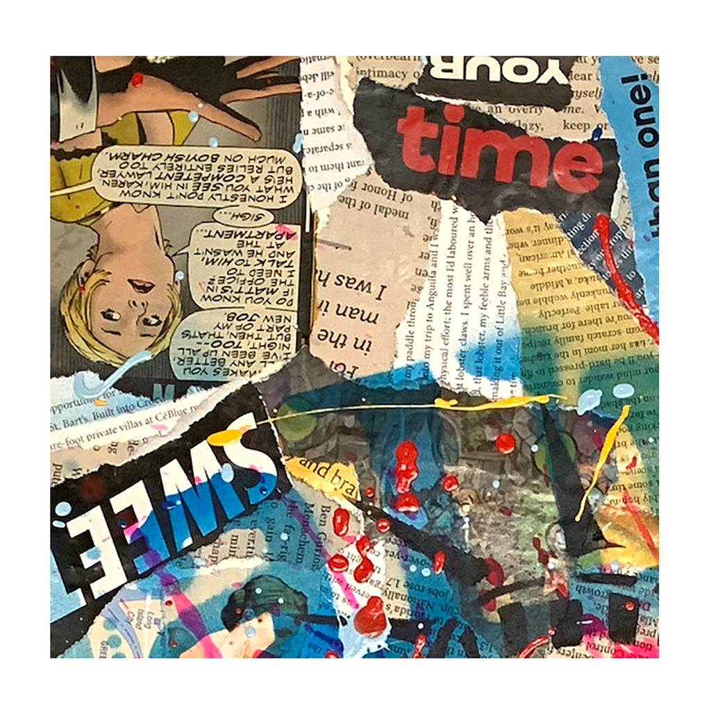 Marilyn Golden - Original Collage Painting on Paper