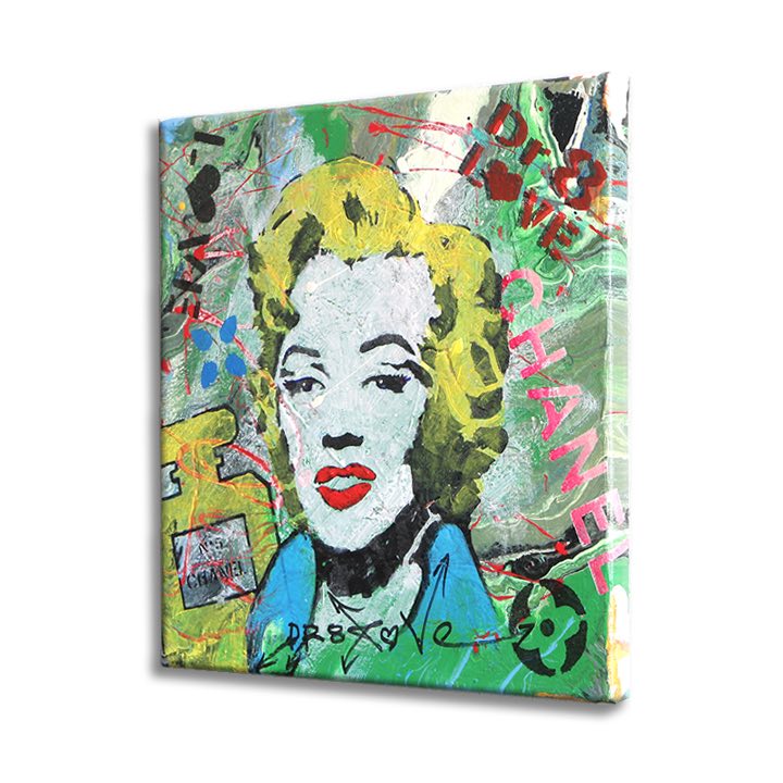 Marilyn N5 - Original Painting on Canvas