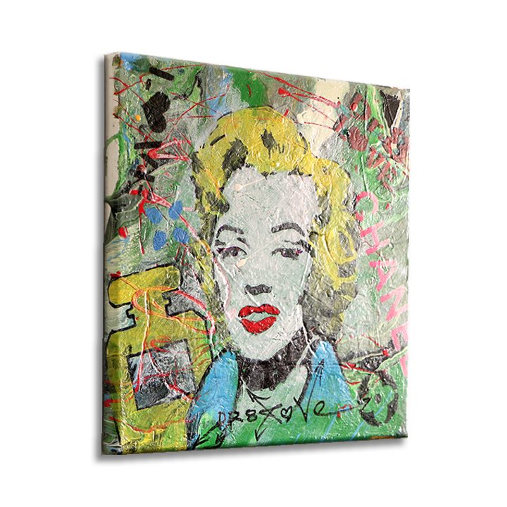 Marilyn N5 - Original Painting on Canvas