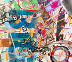 Marilyn New York - Original Collage Painting on Paper