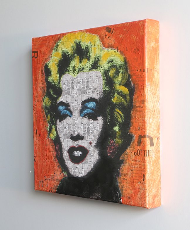 Marilyn Fun - Original Painting on Canvas