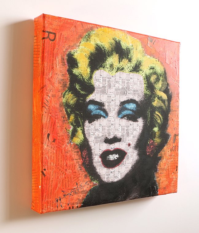 Marilyn Fun - Original Painting on Canvas
